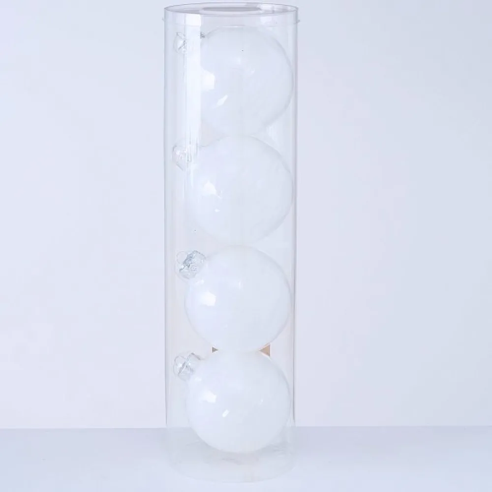 Sale Boltze Große Weihnachtskugeln Ø 10 cm, 4 tlg