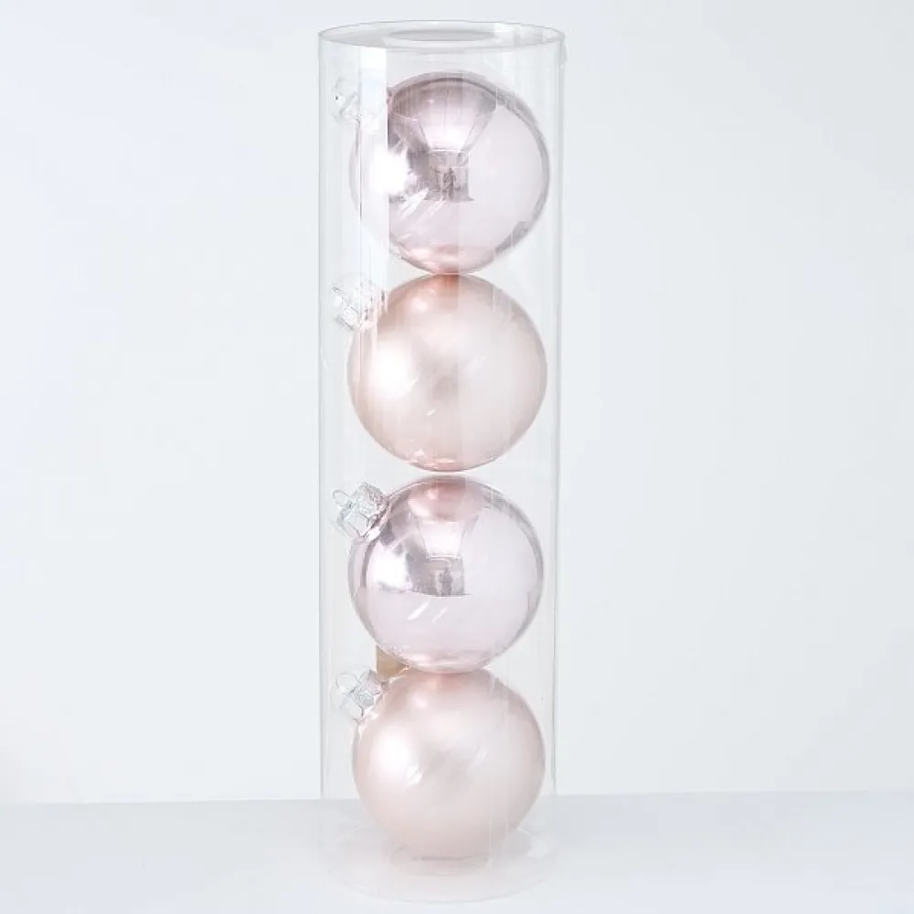 Sale Boltze Große Weihnachtskugeln Ø 10 cm, 4 tlg