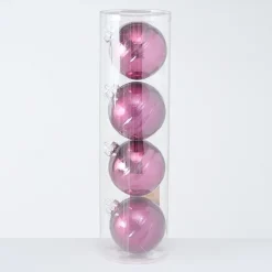 Sale Boltze Große Weihnachtskugeln Ø 10 cm, 4 tlg