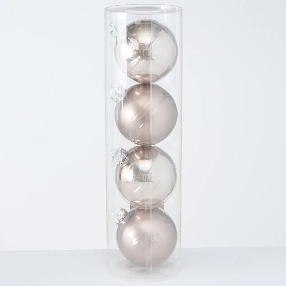 Sale Boltze Große Weihnachtskugeln Ø 10 cm, 4 tlg