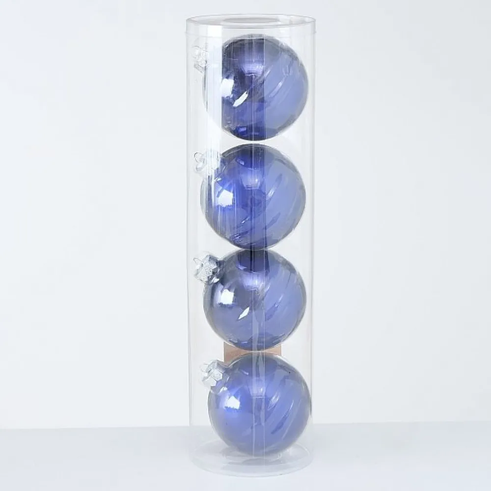 Sale Boltze Große Weihnachtskugeln Ø 10 cm, 4 tlg