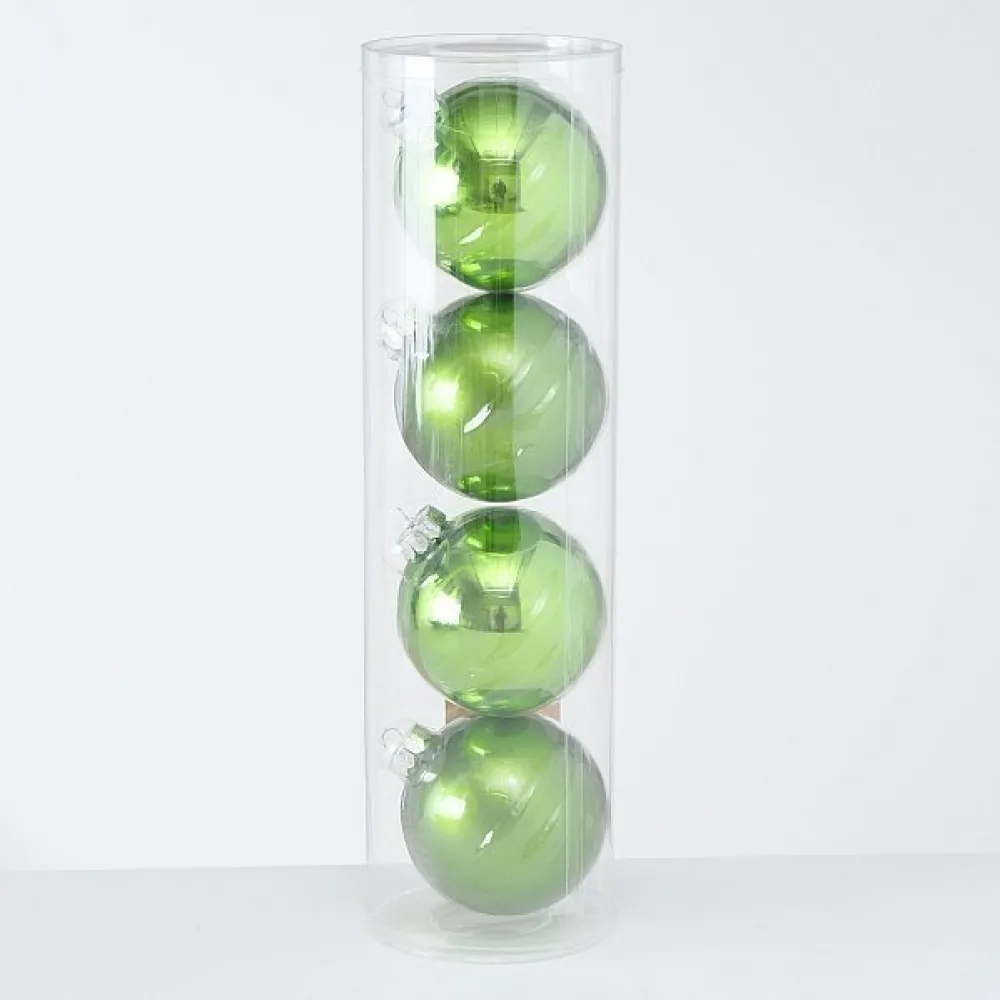 Sale Boltze Große Weihnachtskugeln Ø 10 cm, 4 tlg