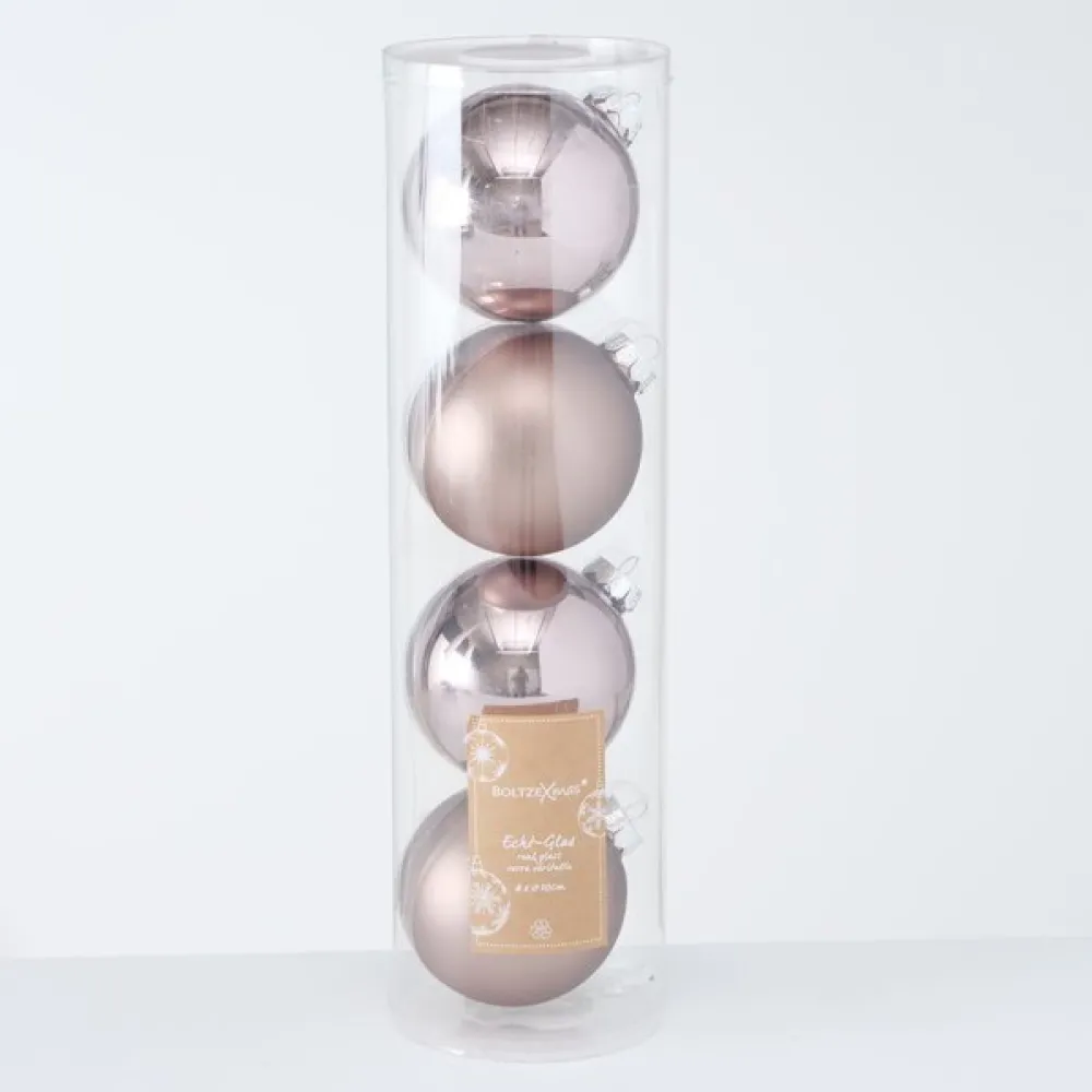 Sale Boltze Große Weihnachtskugeln Ø 10 cm, 4 tlg