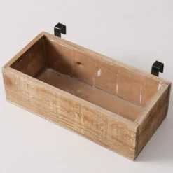 Best Boltze Holz Pflanzkisten für die Wand Übertopf Aneta