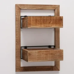 Best Boltze Holz Pflanzkisten für die Wand Übertopf Aneta
