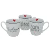 Clearance Boltze Jumbobecher Schön 480 ml 3er-Set