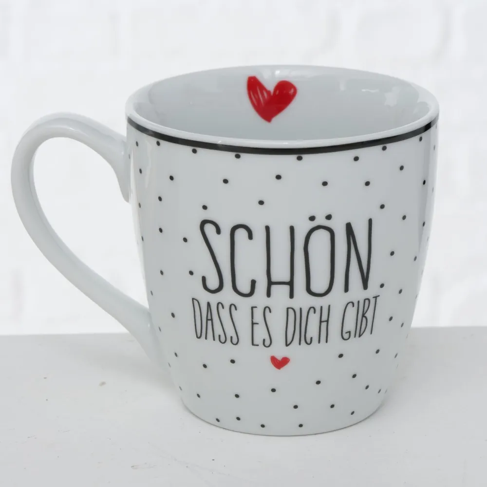 Clearance Boltze Jumbobecher Schön 480 ml 3er-Set