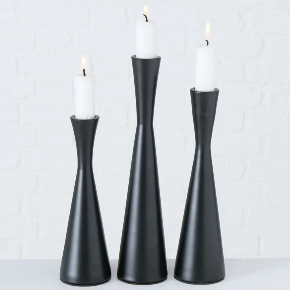 Sale Boltze Kerzenleuchter Cone, 3 tlg