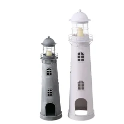 Boltze Leuchtturm Laterne Sylt 2er
