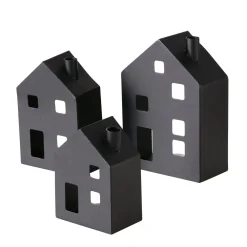 Sale Boltze Lichthaus Windlicht Set 3-tlg für Teelicht Lavik