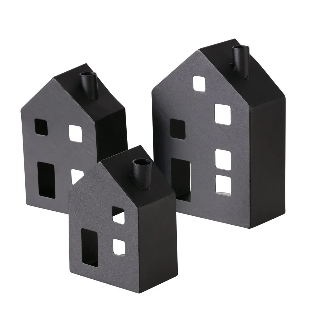Sale Boltze Lichthaus Windlicht Set 3-tlg für Teelicht Lavik
