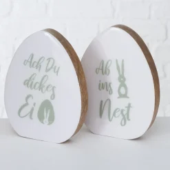Sale Boltze Oster Dekoaufsteller Lenny 2er Set