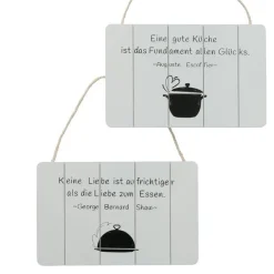 Hot Boltze Schild Küchenglück