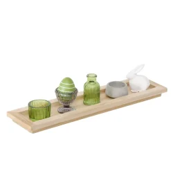 New Boltze Tablett Paques Osterdeko
