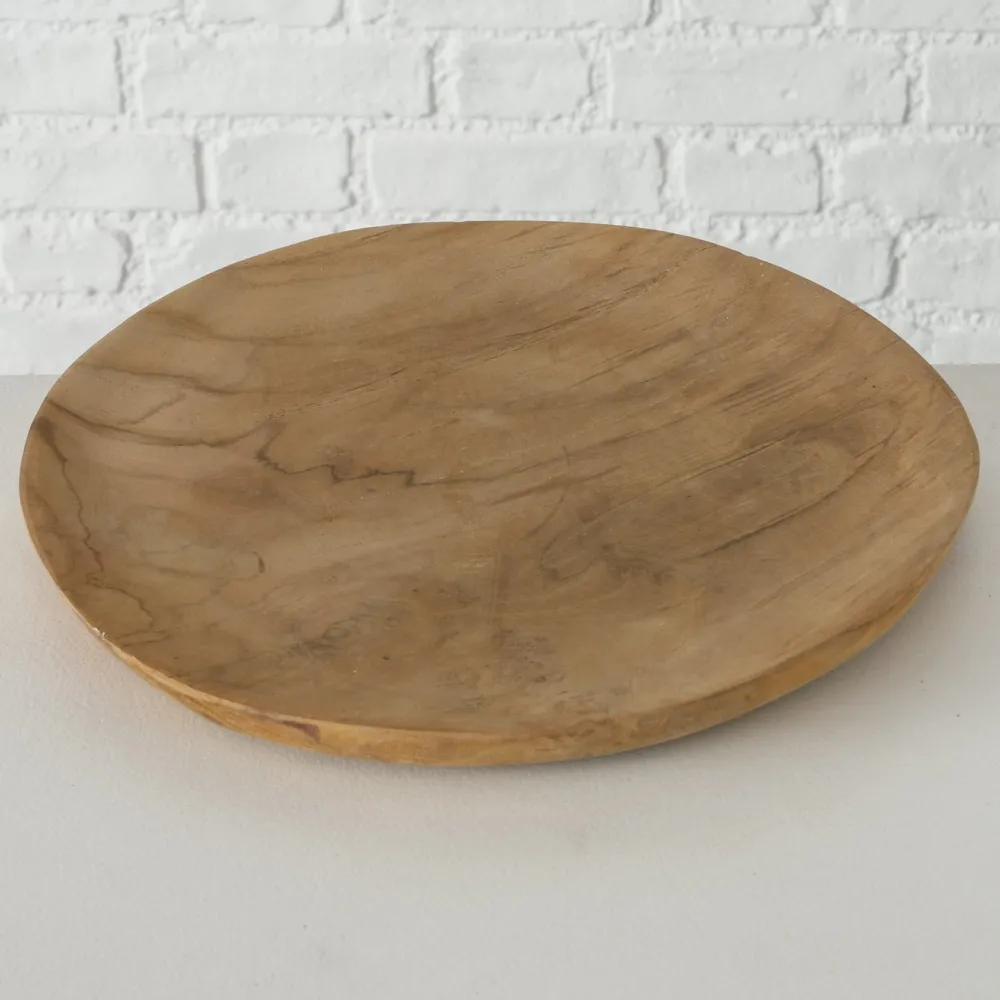 Discount Boltze Teakholz Tellerset Kallie