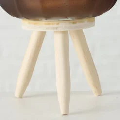 New Boltze Teelichthalter Danteo auf Füßen