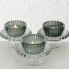 Outlet Boltze Teelichthalter Phyllis 3er Set