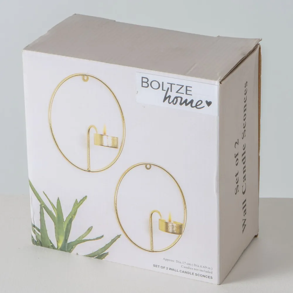 Sale Boltze Teelichthalter Rumba 2 teilig