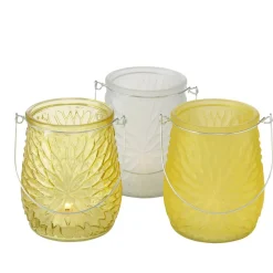 Sale Boltze Teelichthalter Teelichtglas Mela 3er Set