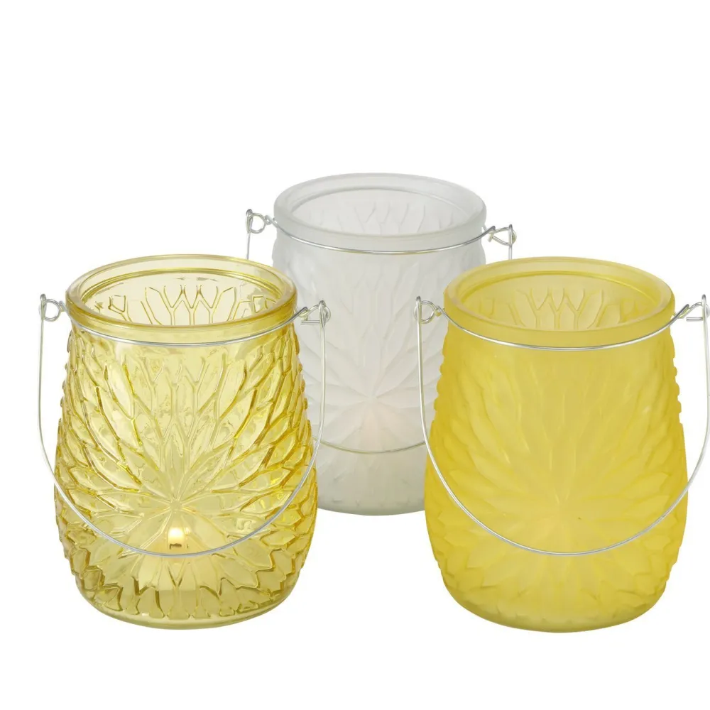 Sale Boltze Teelichthalter Teelichtglas Mela 3er Set
