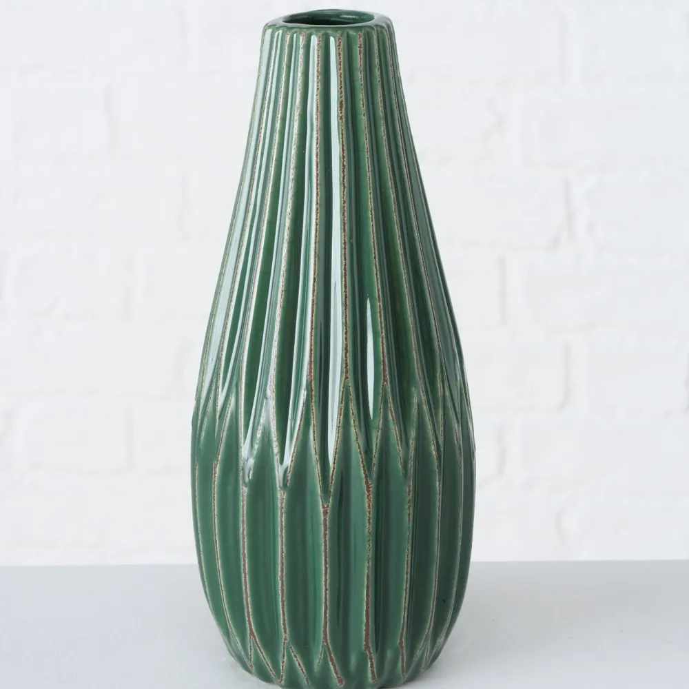 Sale Boltze Vase Lenja 2er Set grün