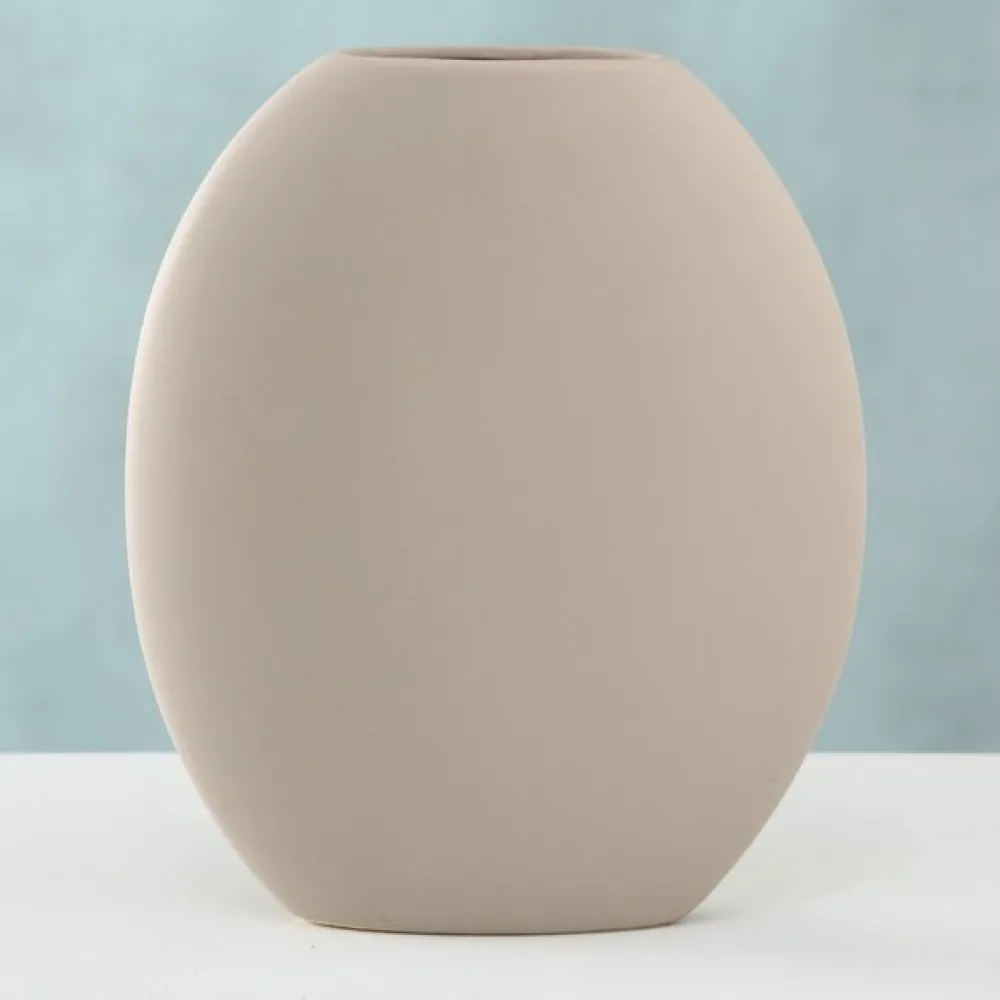 Best Boltze Vase Matteo grau