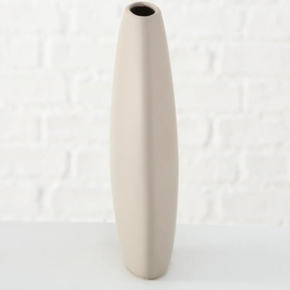 Best Boltze Vase Matteo grau