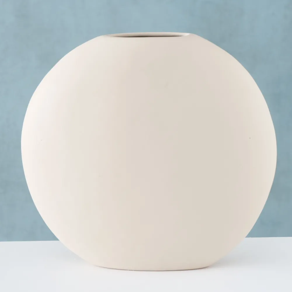 Best Boltze Vase Matteo grau