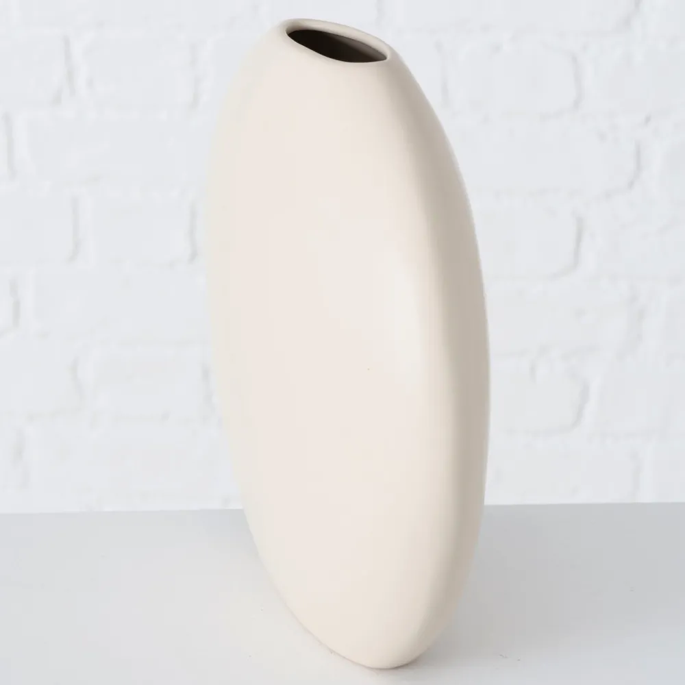 Best Boltze Vase Matteo grau