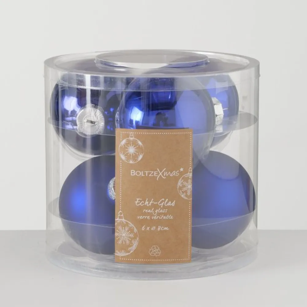 Online Boltze Weihnachtskugeln Ø 8 cm, 6 tlg