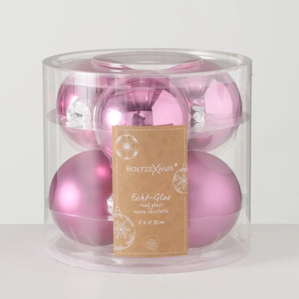 Online Boltze Weihnachtskugeln Ø 8 cm, 6 tlg