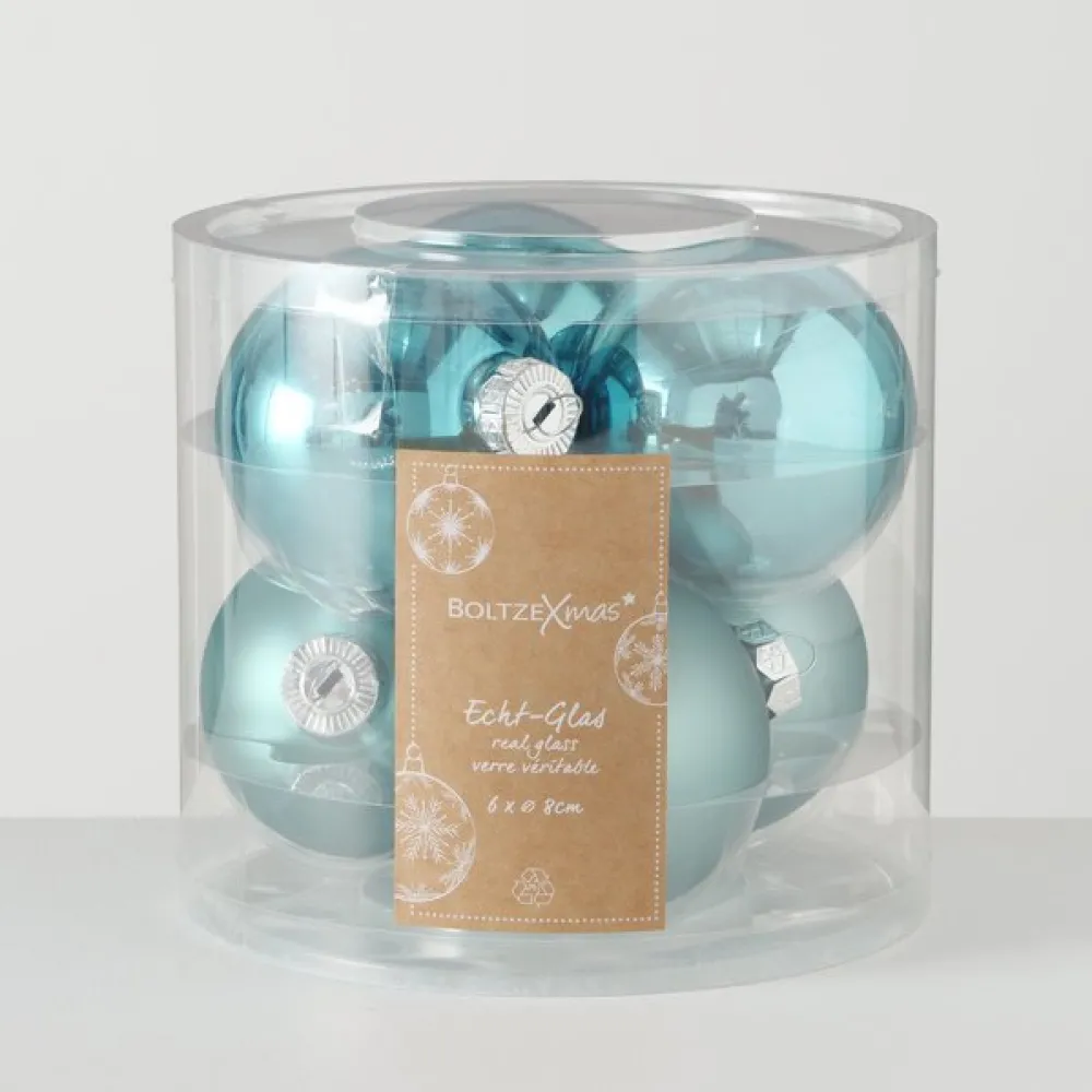 Online Boltze Weihnachtskugeln Ø 8 cm, 6 tlg