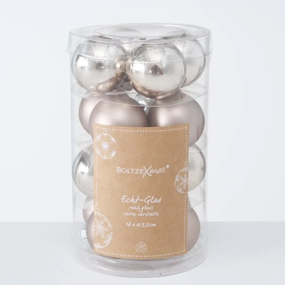Outlet Boltze Weihnachtskugeln Ø 4 cm, 16 tlg