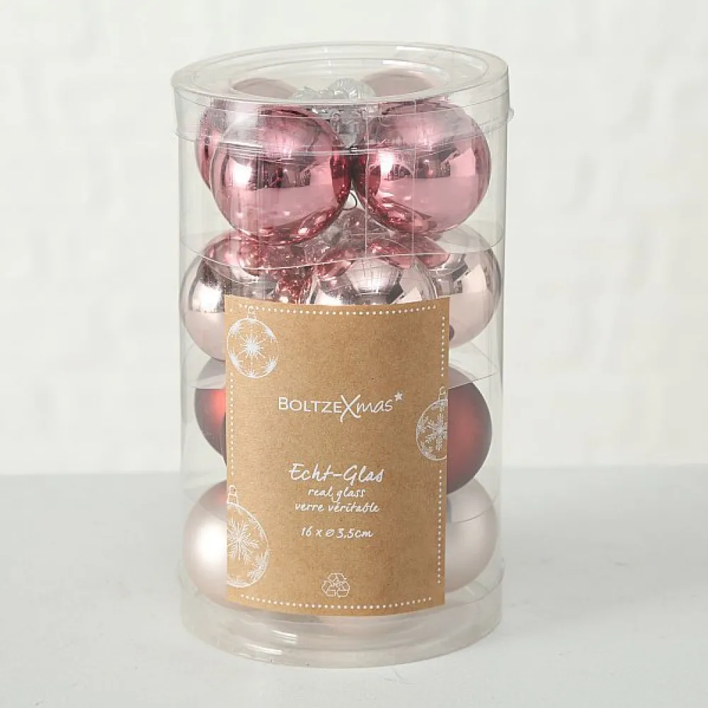 Outlet Boltze Weihnachtskugeln Ø 4 cm, 16 tlg