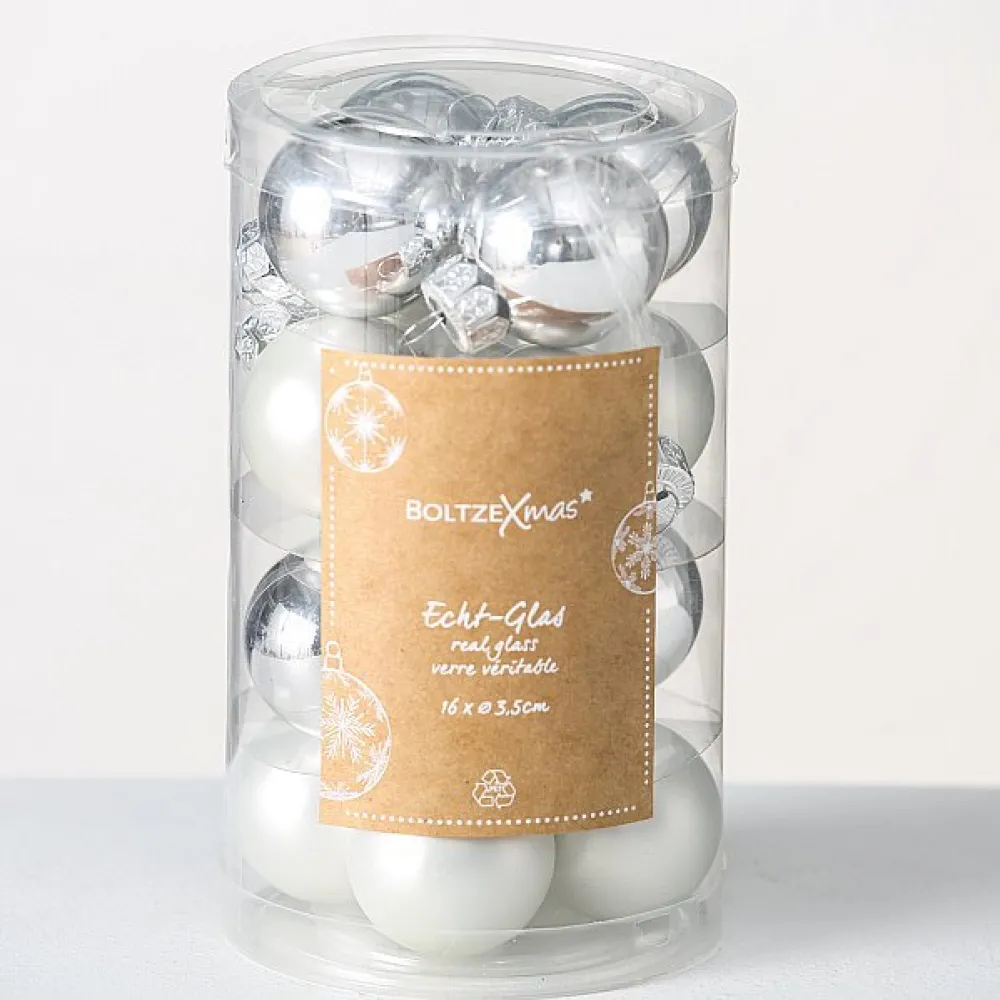 Outlet Boltze Weihnachtskugeln Ø 4 cm, 16 tlg
