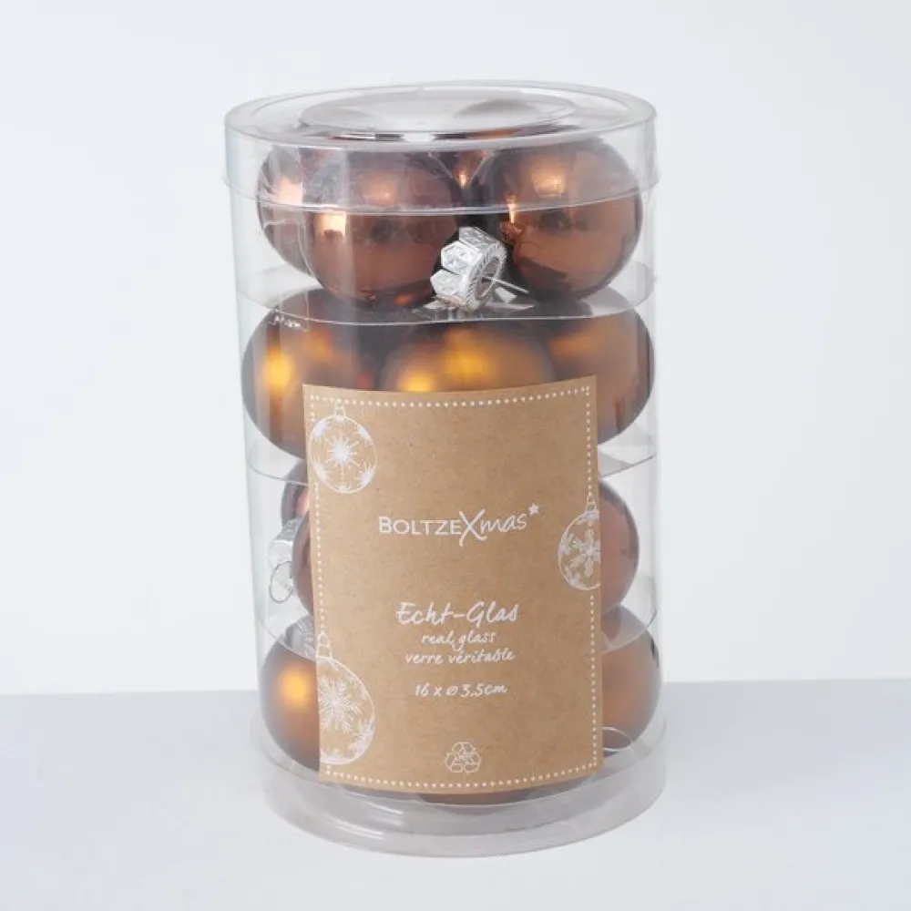 Outlet Boltze Weihnachtskugeln Ø 4 cm, 16 tlg