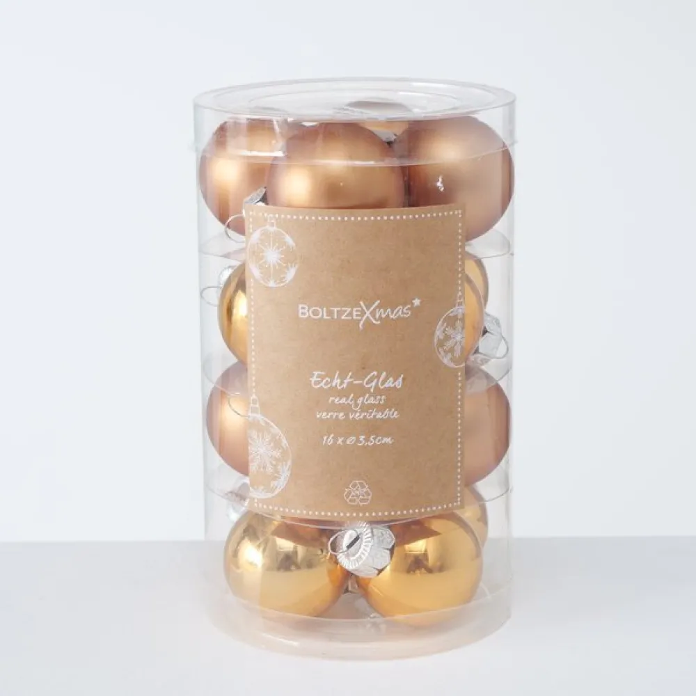 Outlet Boltze Weihnachtskugeln Ø 4 cm, 16 tlg