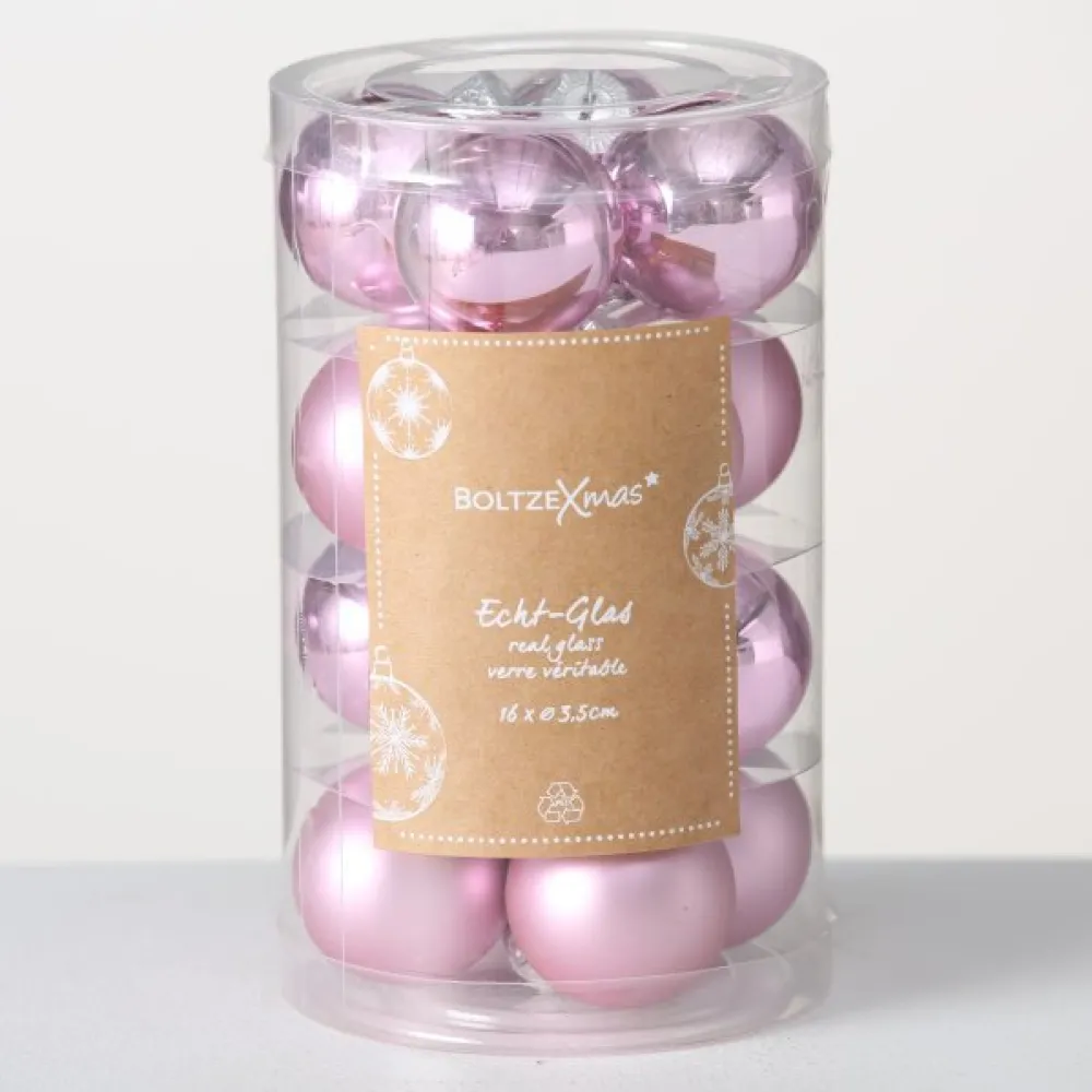 Outlet Boltze Weihnachtskugeln Ø 4 cm, 16 tlg