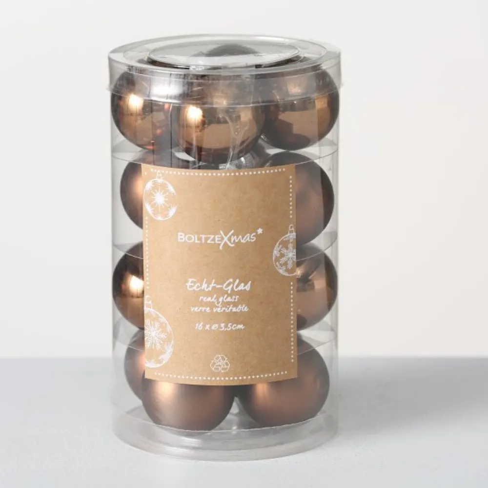 Outlet Boltze Weihnachtskugeln Ø 4 cm, 16 tlg