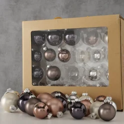 New Boltze Weihnachtskugeln Set 42-tlg