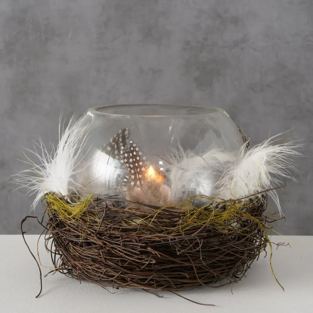 Outlet Boltze Windlicht Emil mit Federn