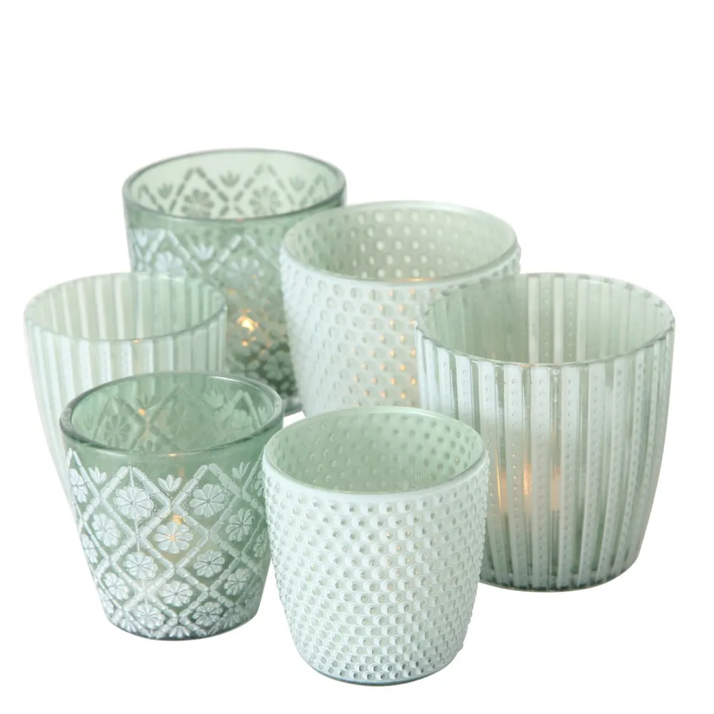 Hot Boltze Windlicht Patty 6er-Set
