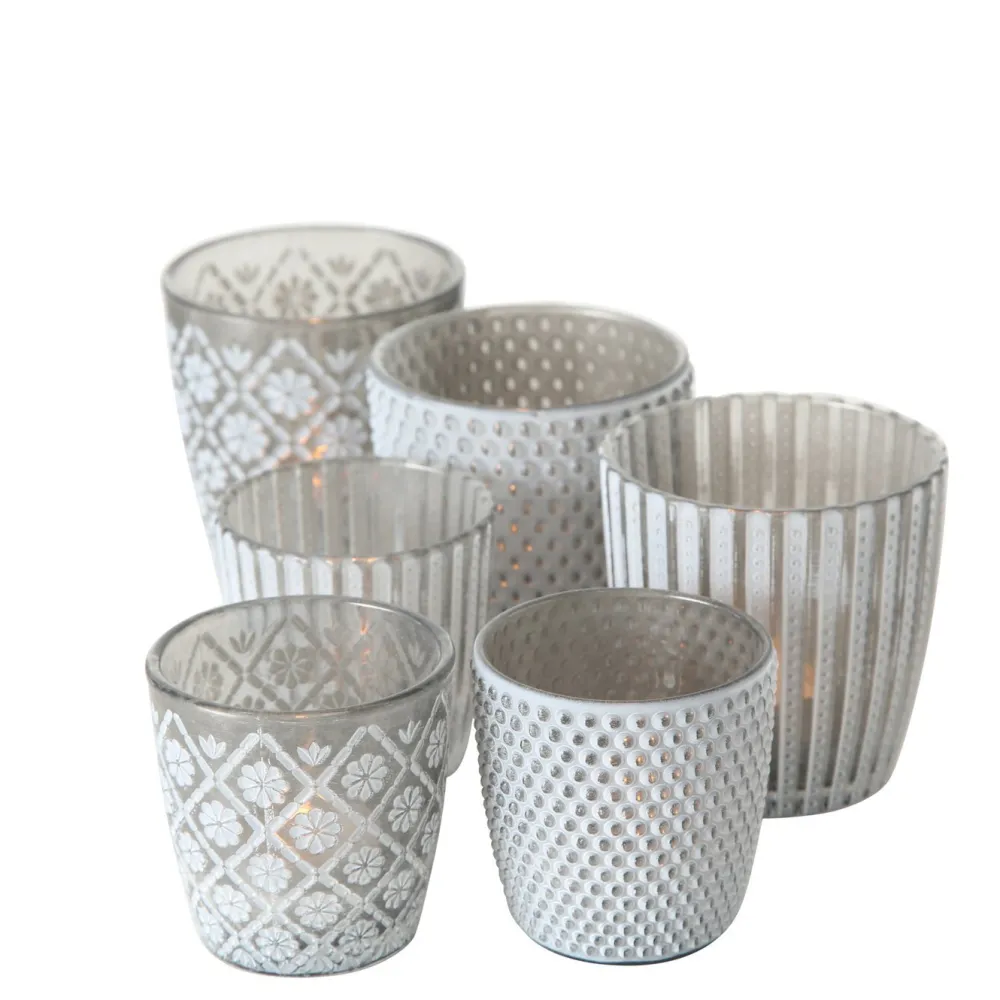 Hot Boltze Windlicht Patty 6er-Set
