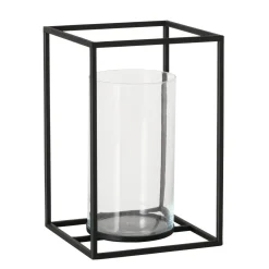 Sale Boltze Windlicht Quantum Metall, Glas