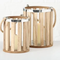 Boltze Windlicht Savena 2er Set