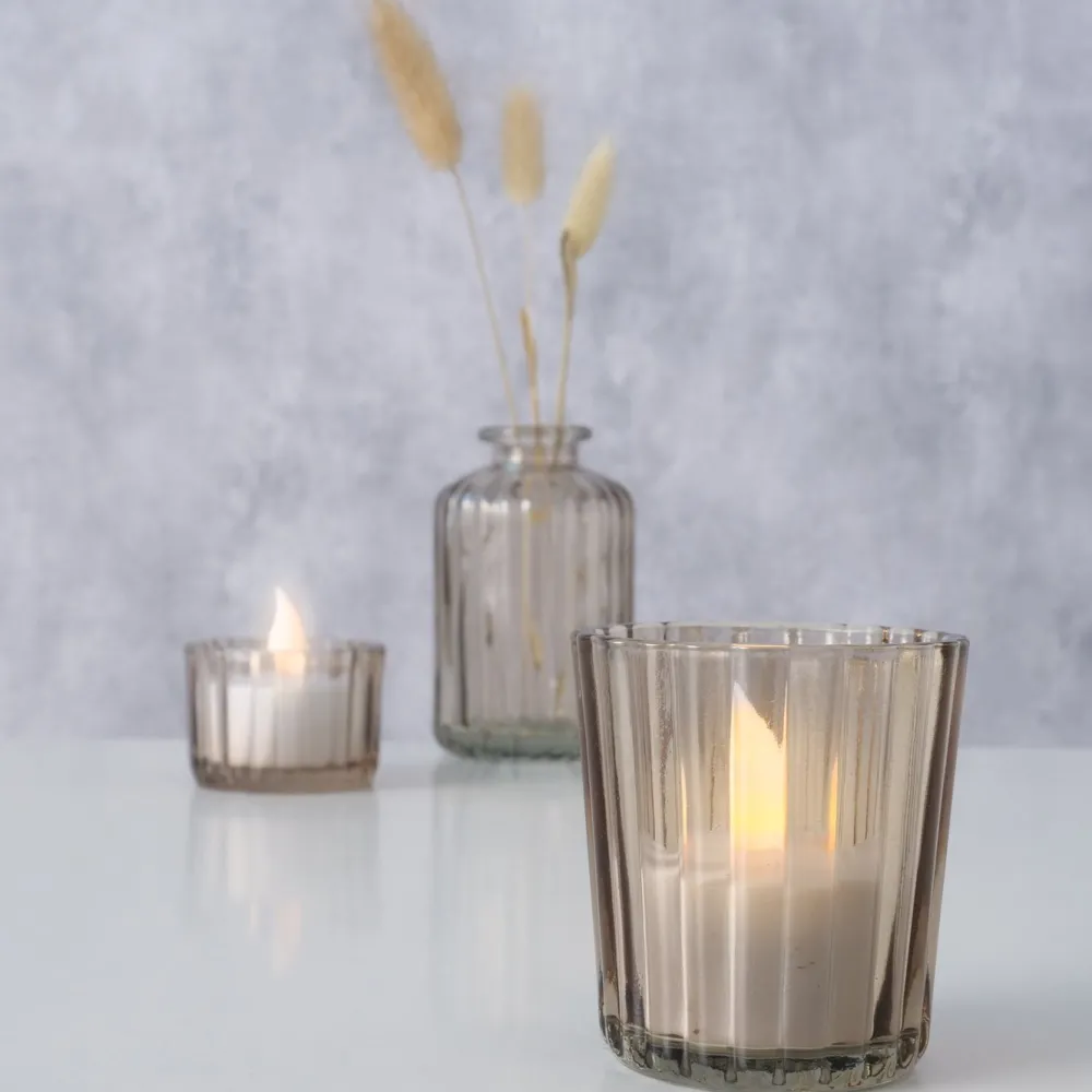 Outlet Boltze Windlicht Tolka, 3er-Set