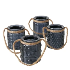Clearance Boltze Windlicht Trax 4er Set