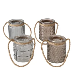 Clearance Boltze Windlicht Trax 4er Set