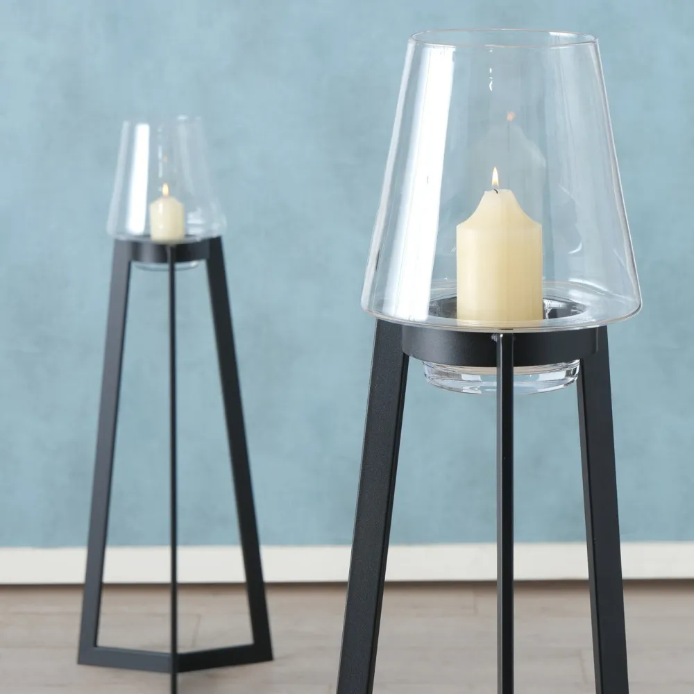 Clearance Boltze Windlicht Tulia, 2er-Set