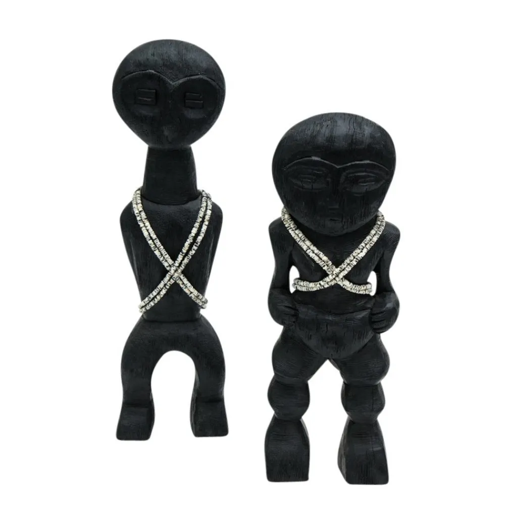 New byRoom Afrikanische Figur aus Mangoholz